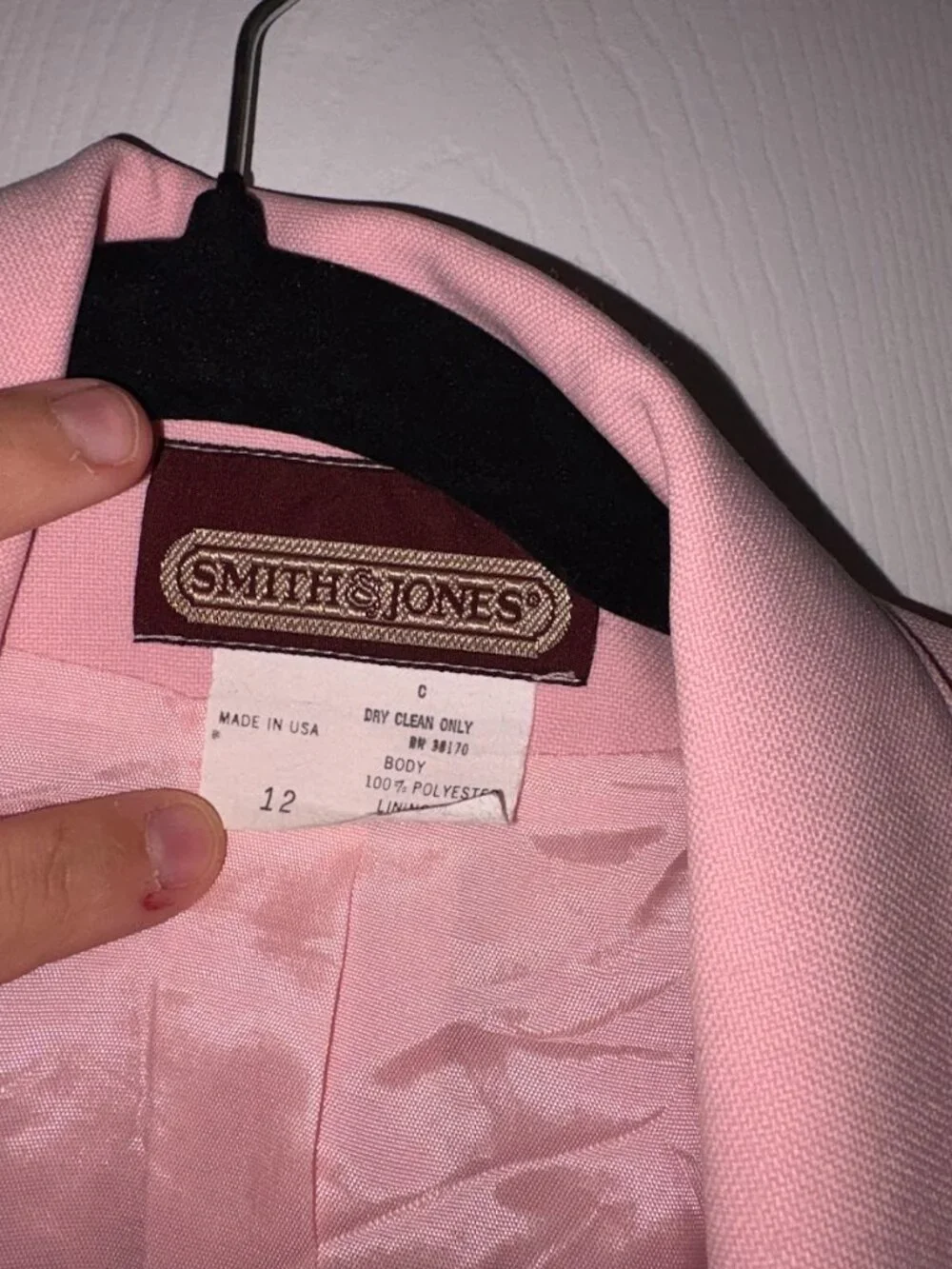 Vintage Pink Blazer